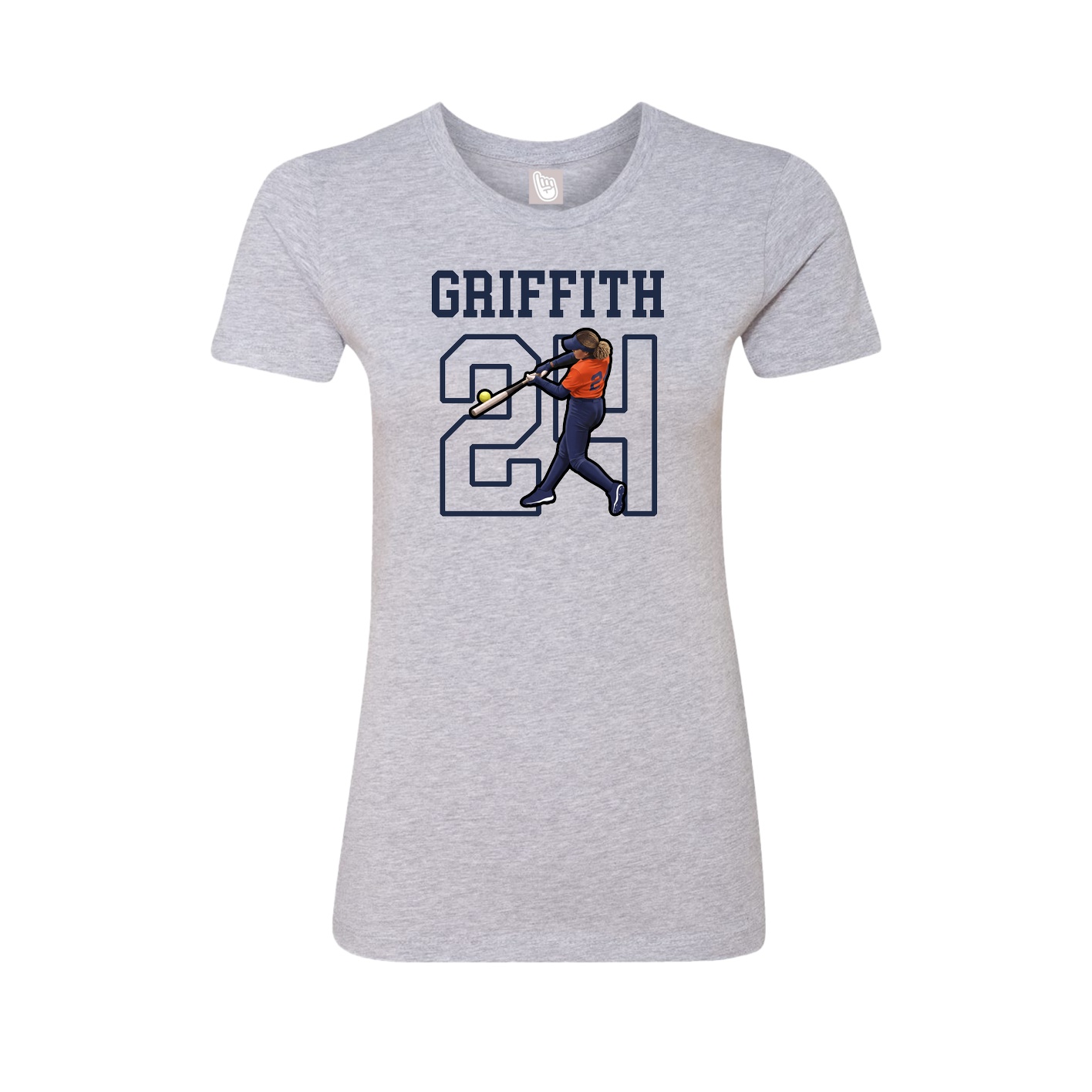 Womens Tee — Shirsey in Grey