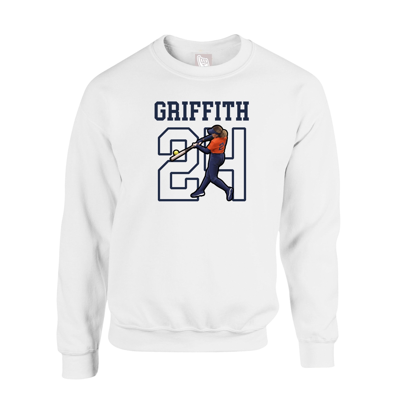 Fleece Crew — Shirsey in White