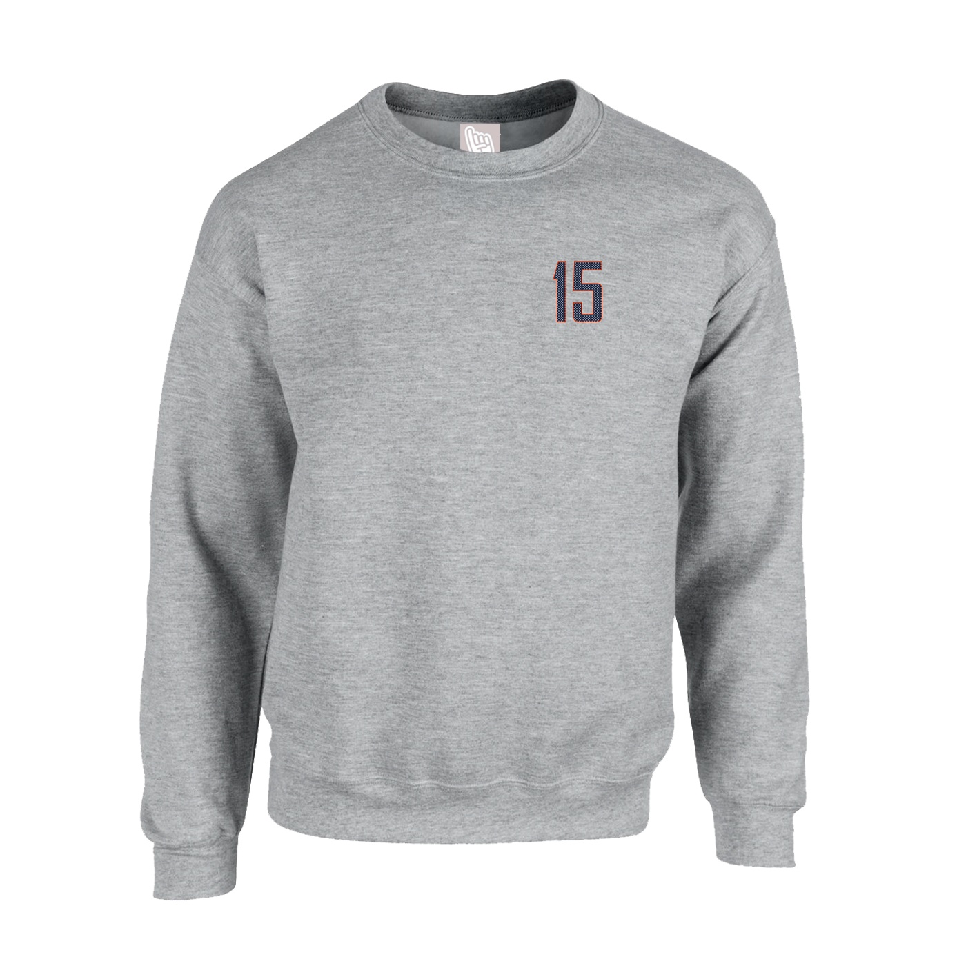 Fleece Crew — Front Shirsy in Grey