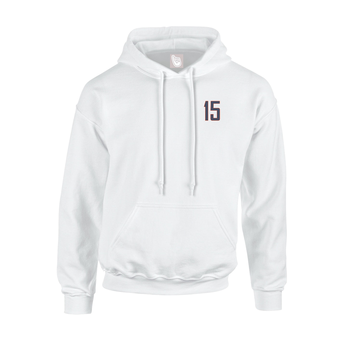 Youth Hoodie — Front Shirsy in White