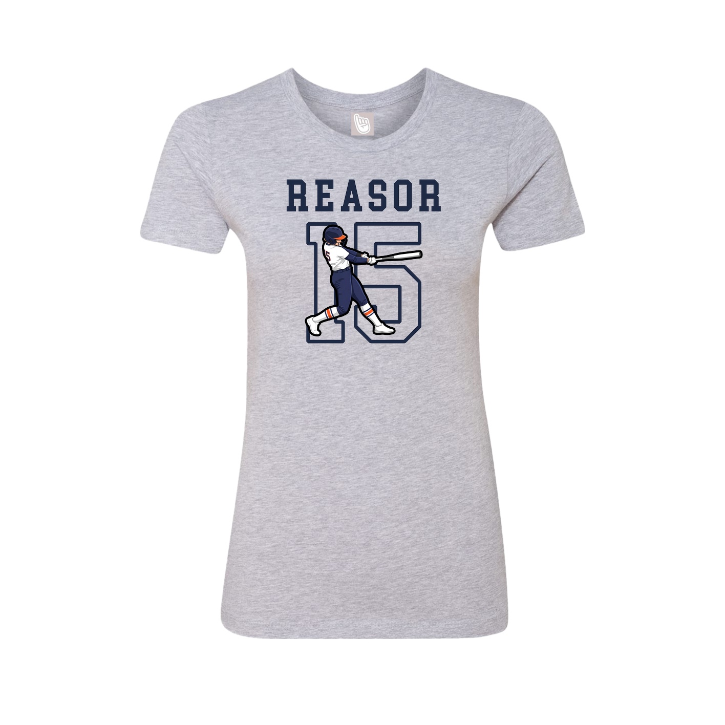 Fitted Women's Tee — Shirsey in Grey