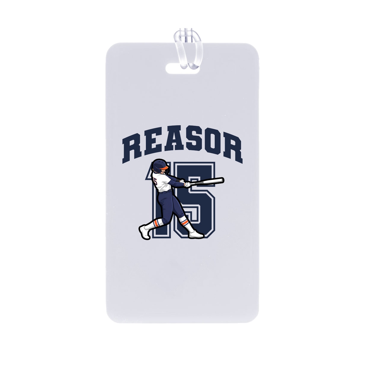 Bag Tag — Number in Classic