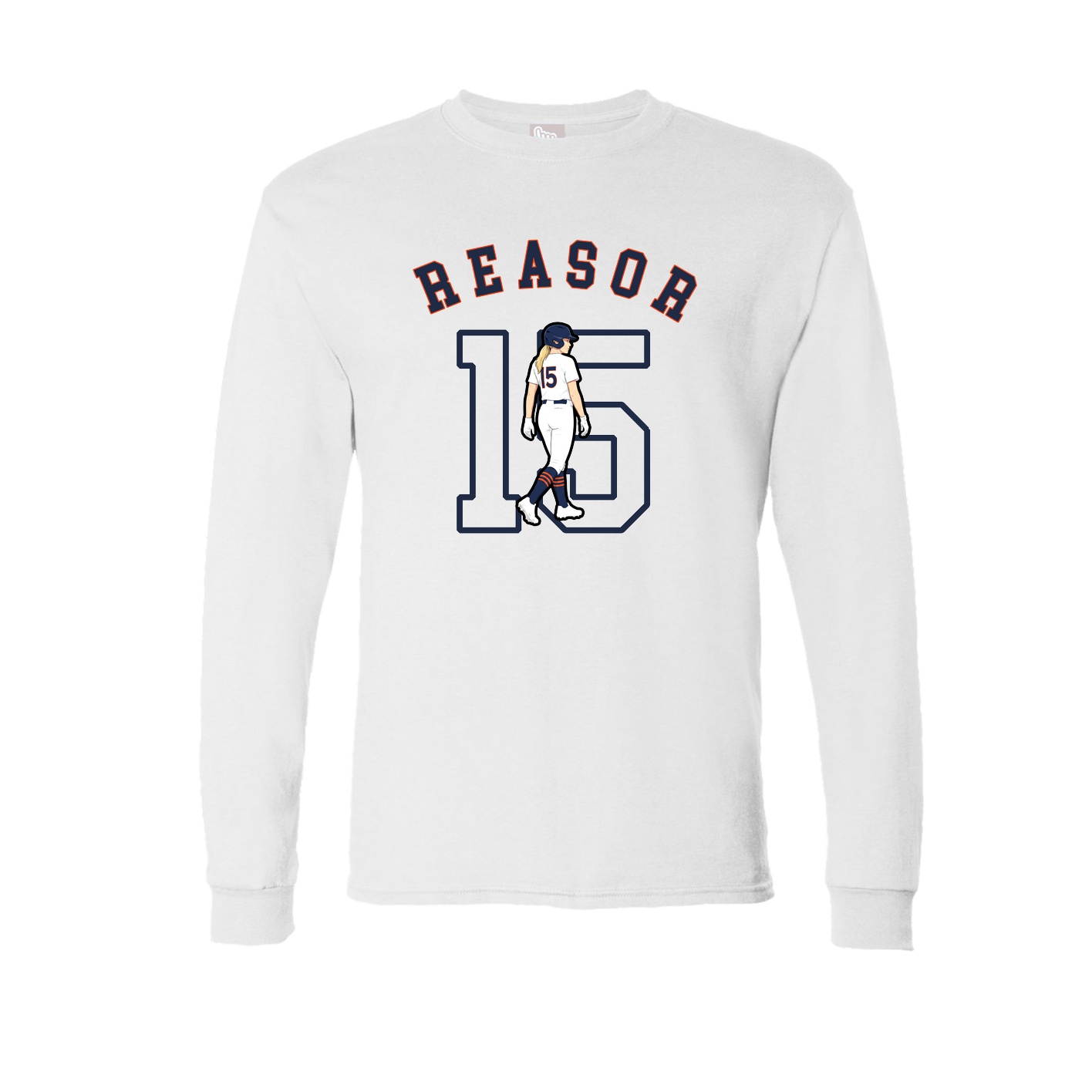 Long Sleeve Tee — Shirsey Arch in White