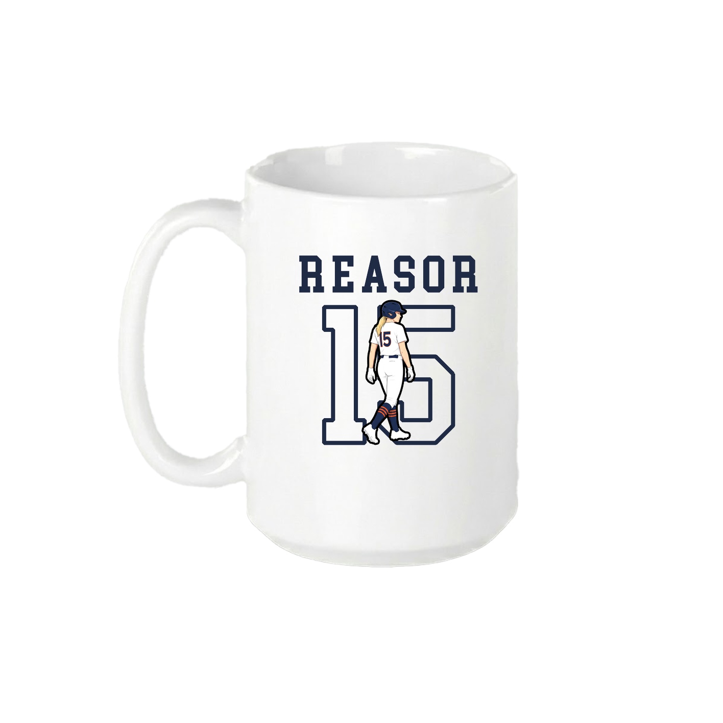 15oz Coffee Mug — Shirsey in White