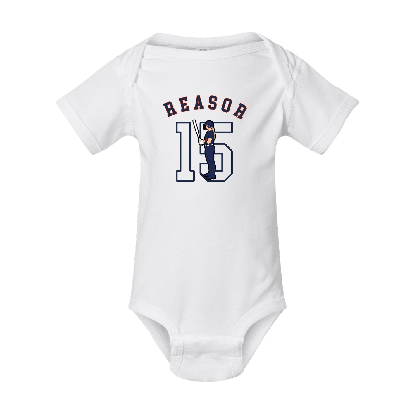 Baby Onesie — Shirsey Arch in White