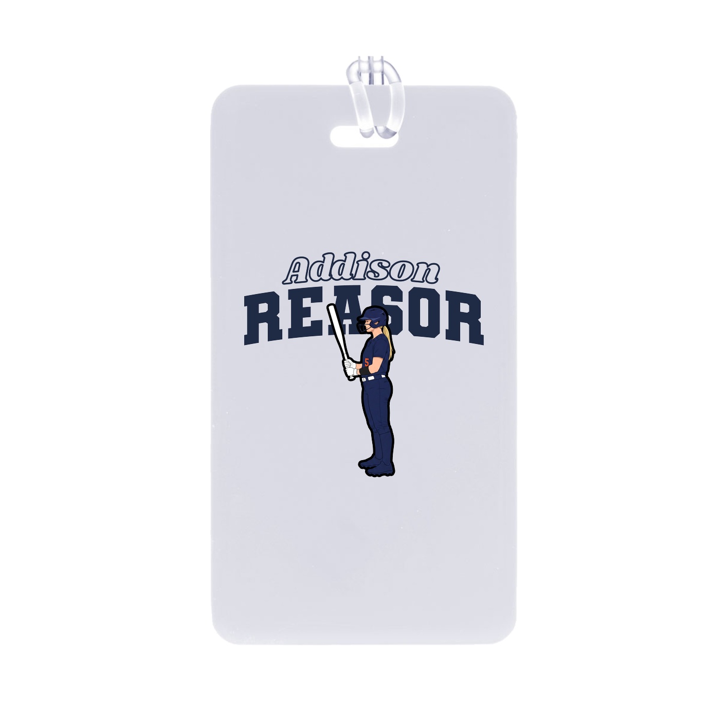 Bag Tag — Name Arch in Classic