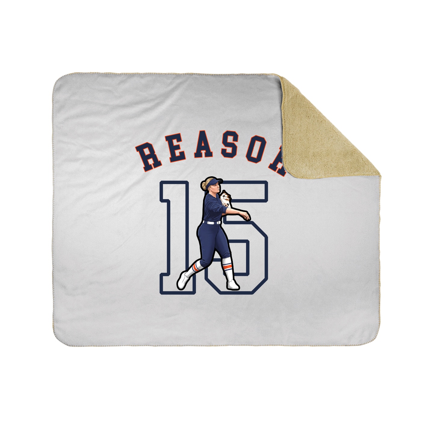 Throw Blanket — Shirsey Arch in White