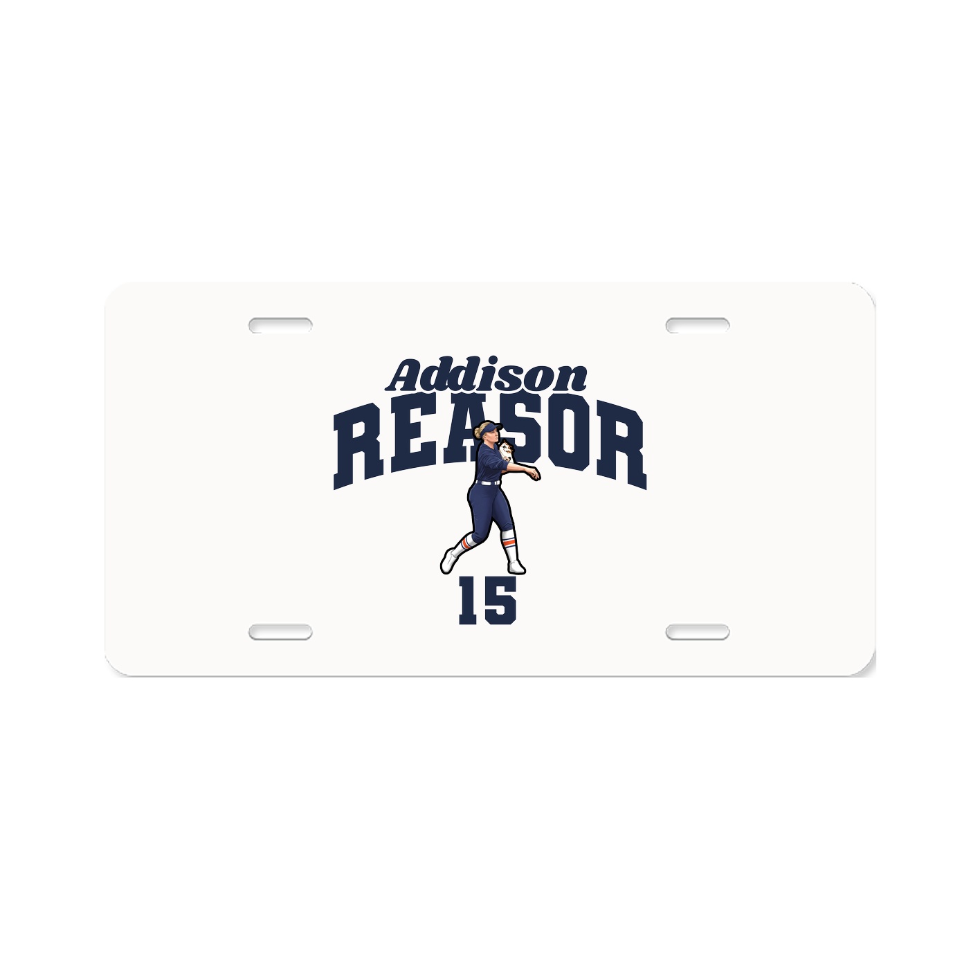 License Plate — Signature Arch in Classic