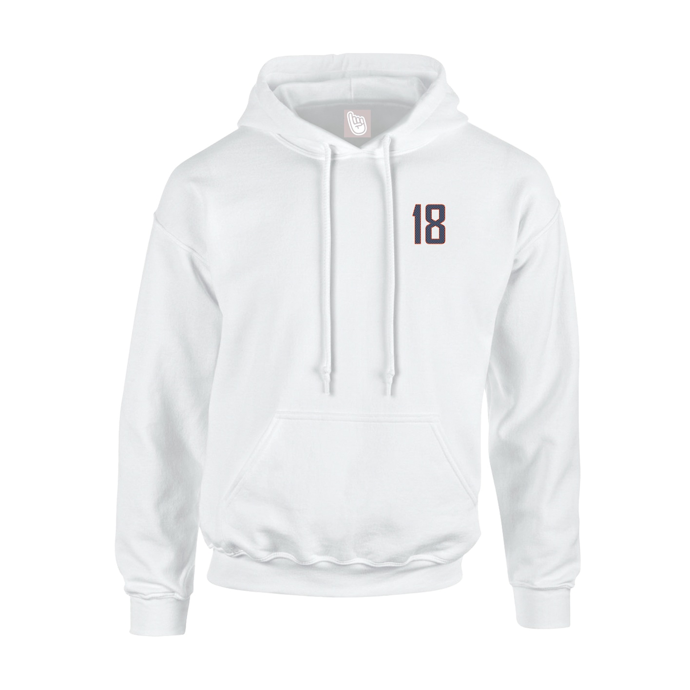 Youth Hoodie — Front Shirsy in White