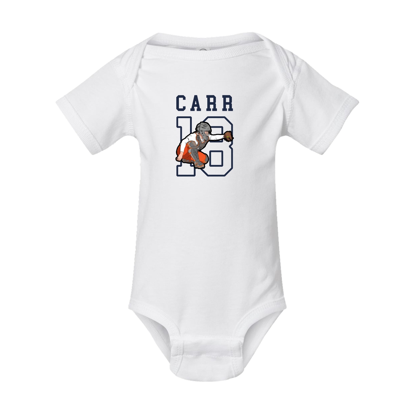 Baby Onesie — Shirsey in White
