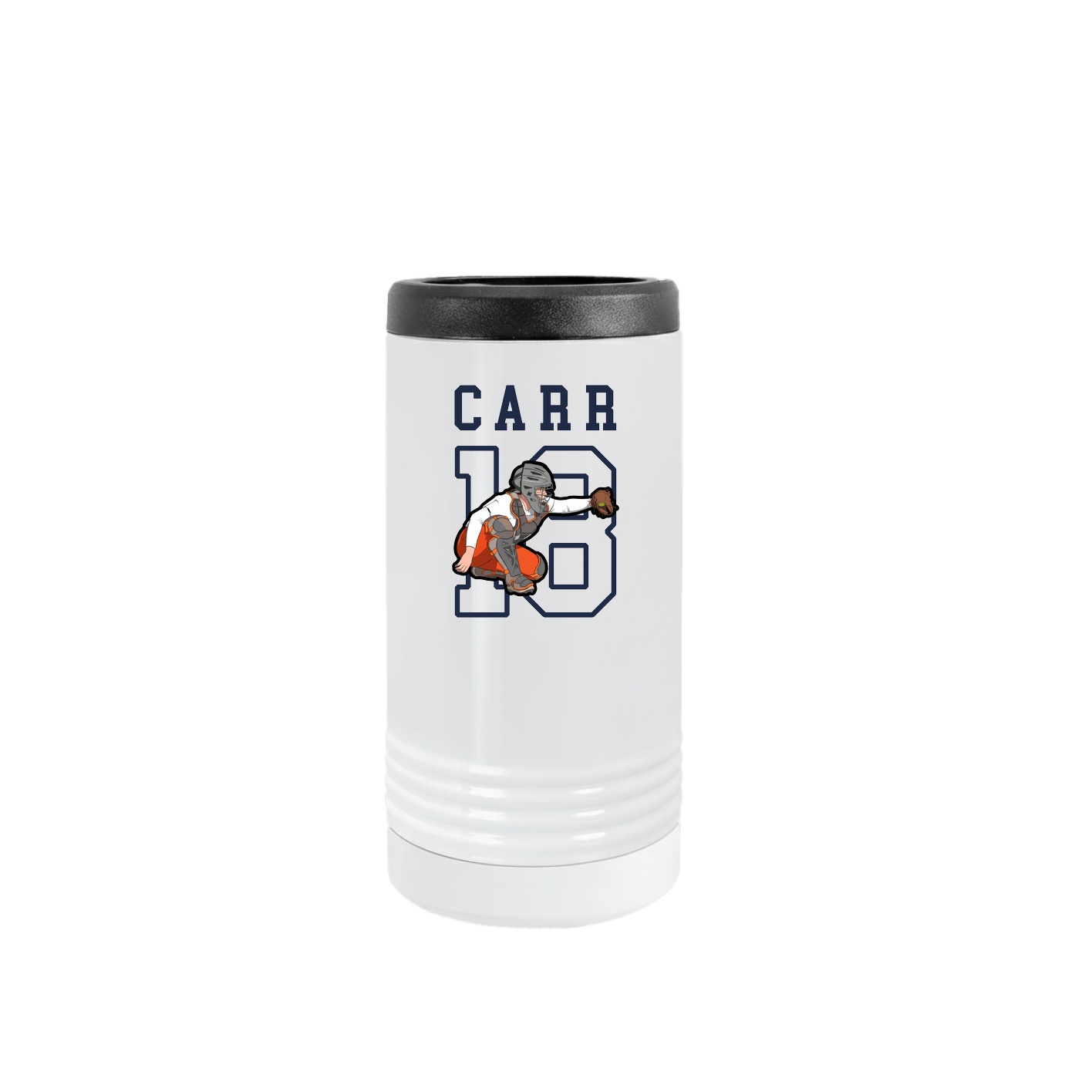 Slim Beverage Holder — Shirsey in White