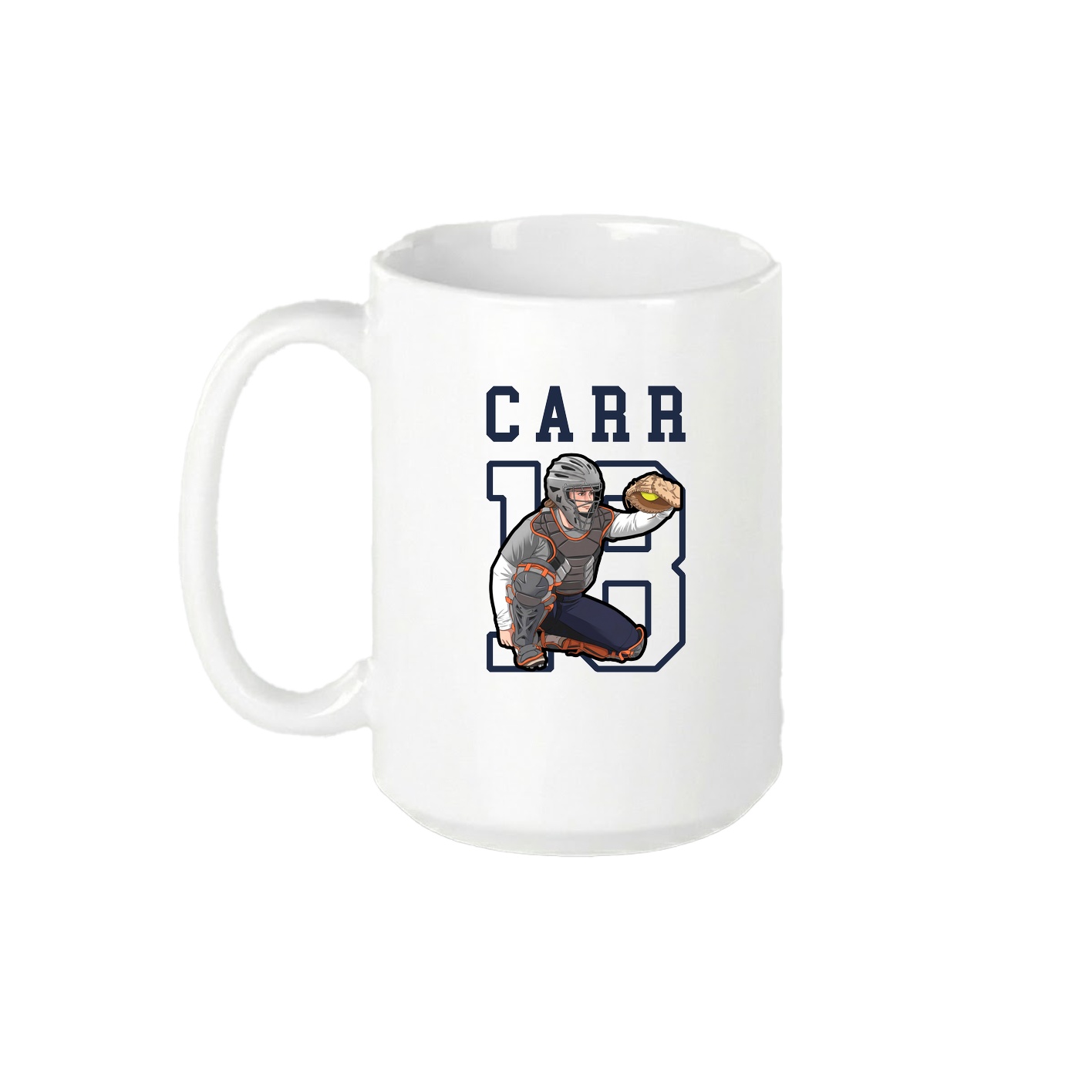 15oz Coffee Mug — Shirsey in White
