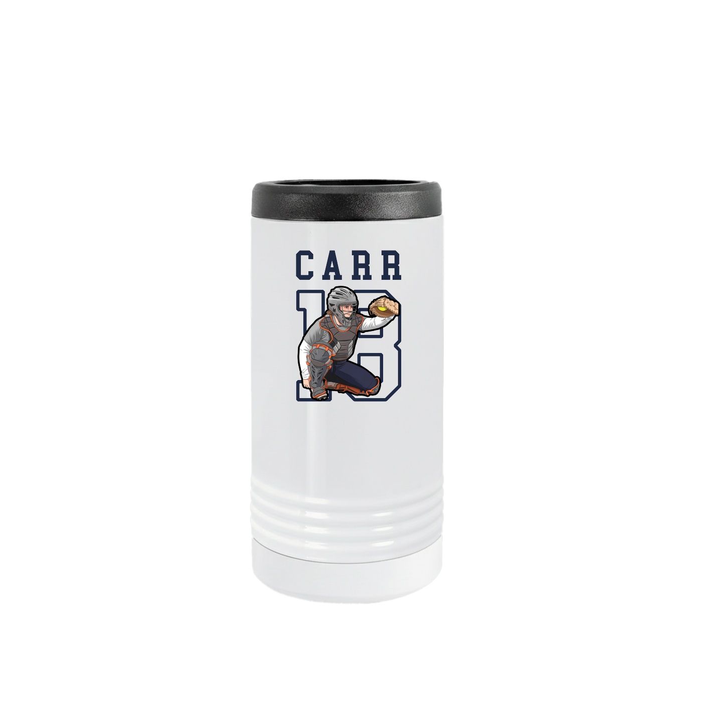 Slim Beverage Holder — Shirsey in White