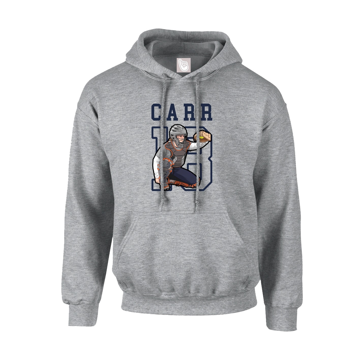 Youth Hoodie — Shirsey in Grey