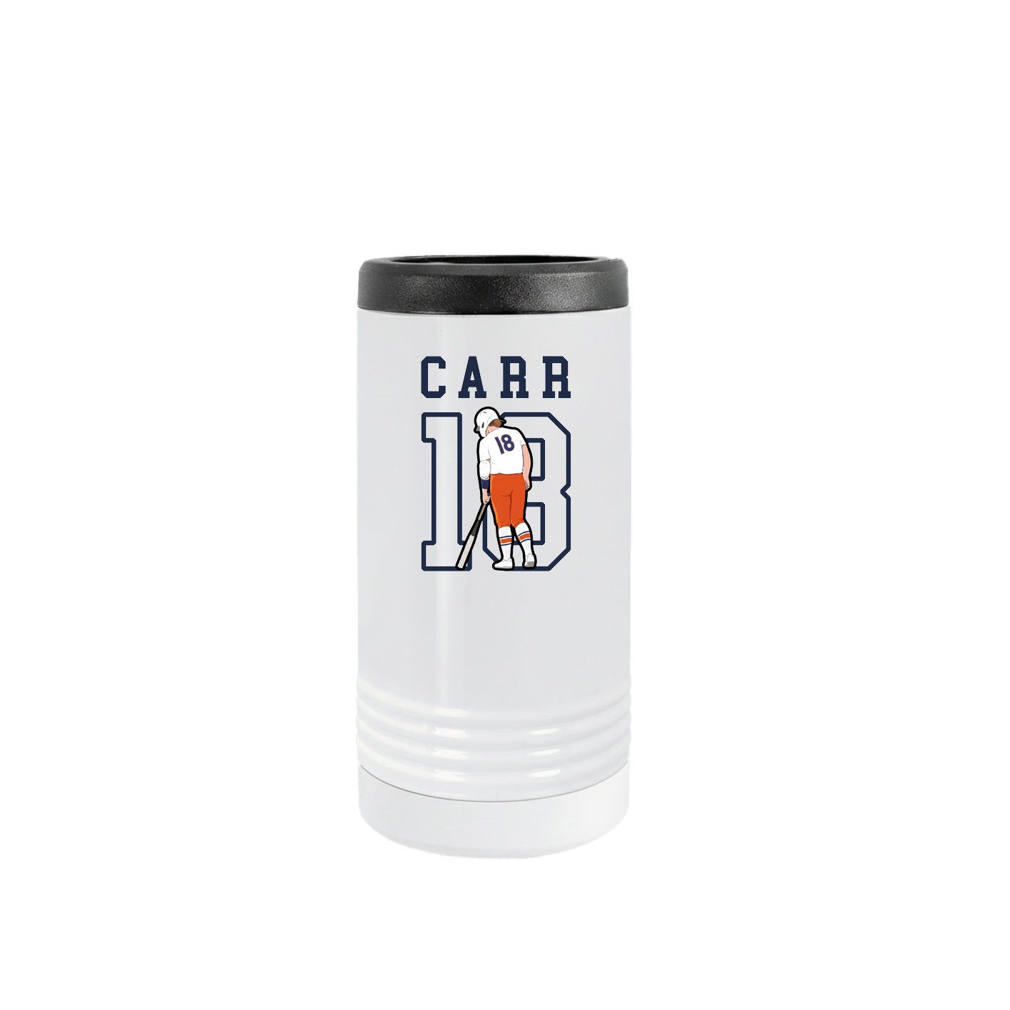 Slim Beverage Holder — Shirsey in White