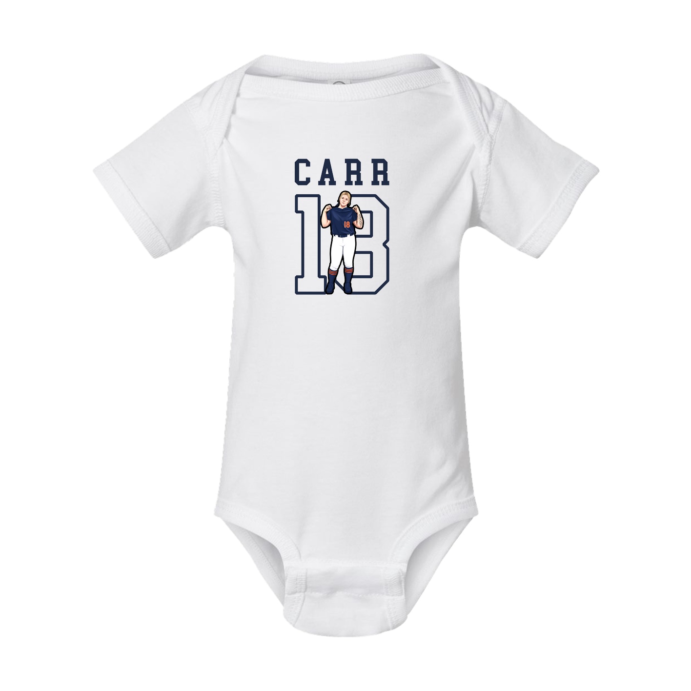 Baby Onesie — Shirsey in White