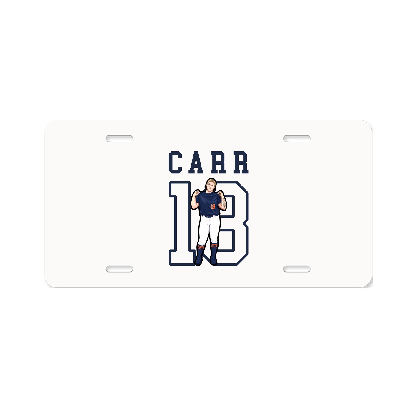 License Plate — Shirsey in Classic