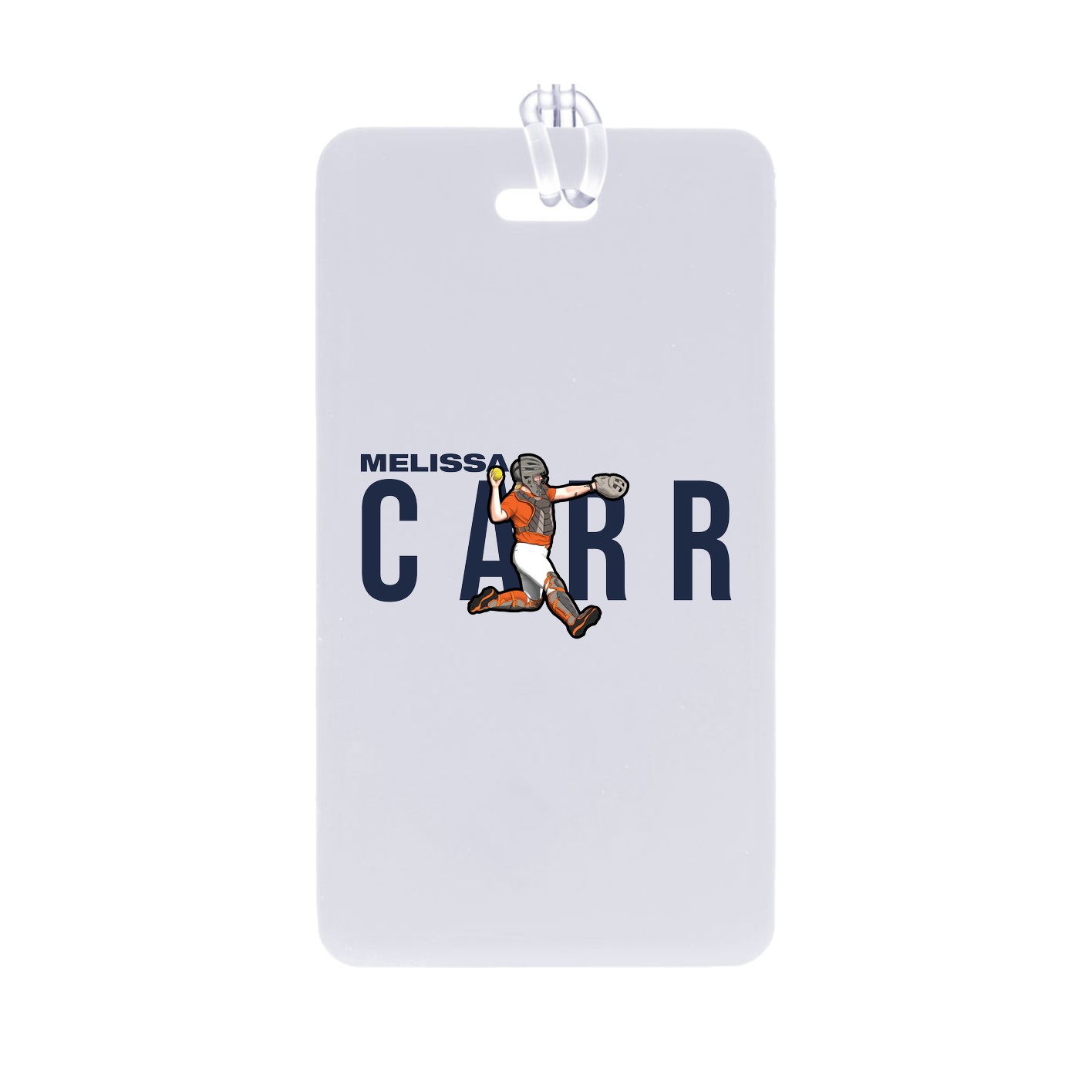 Bag Tag — Player Name in Classic