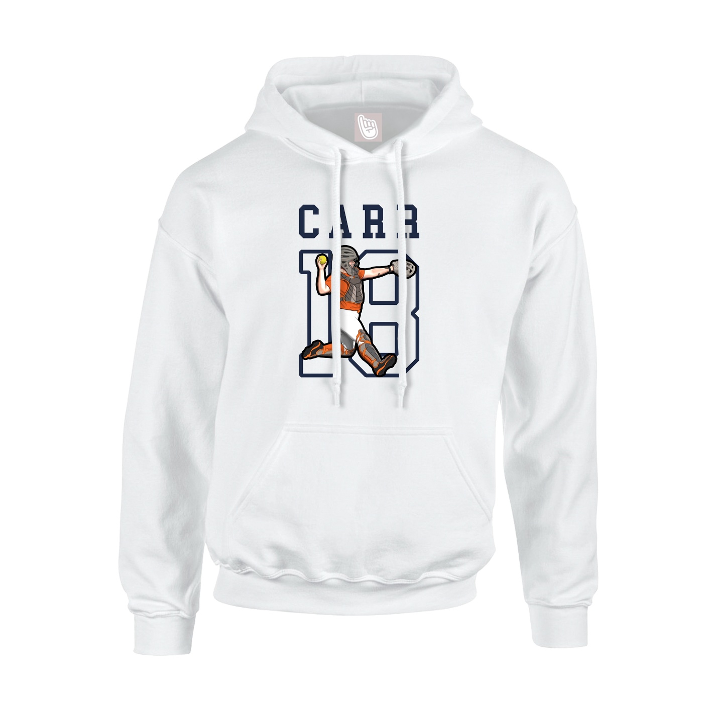 Youth Hoodie — Shirsey in White