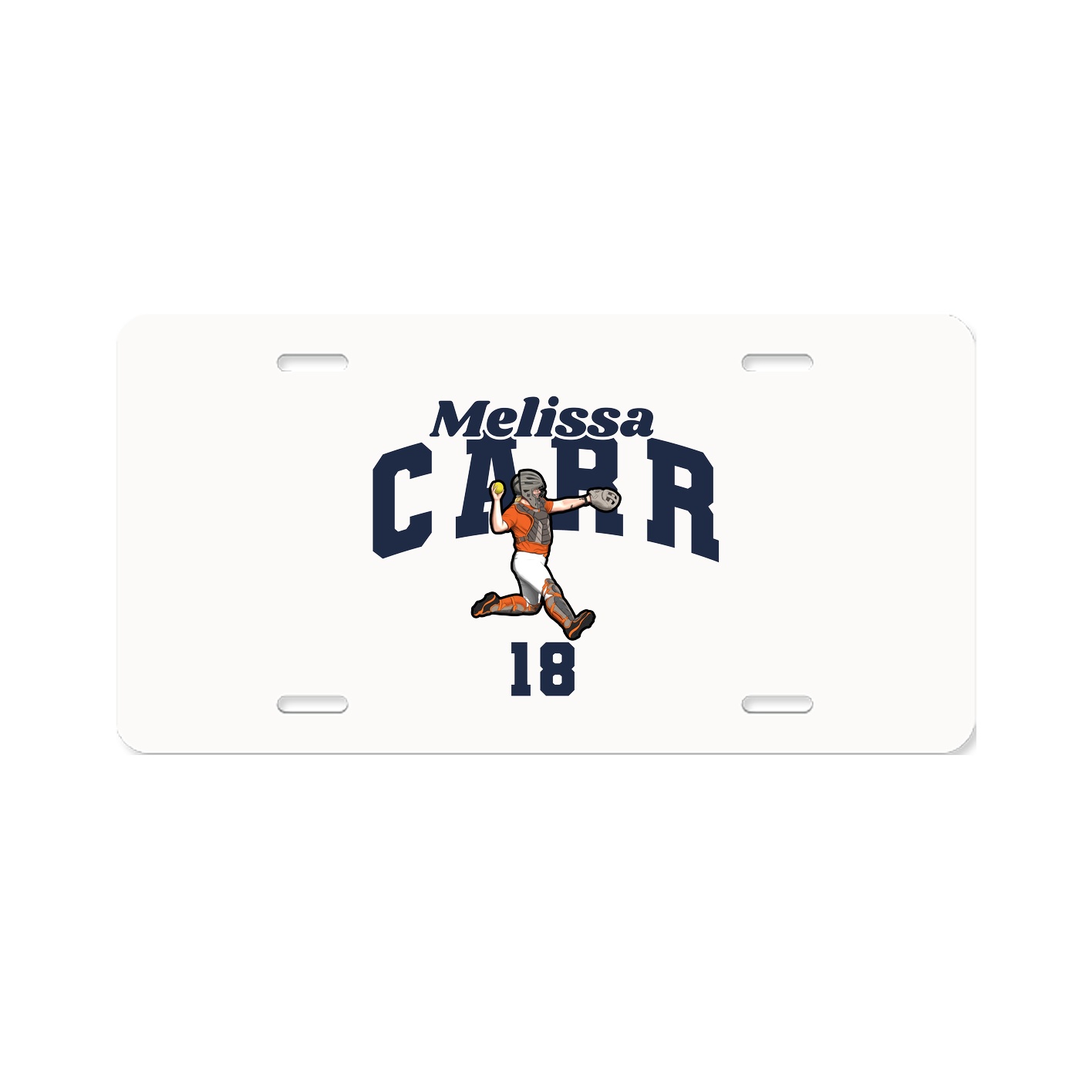 License Plate — Signature Arch in Classic