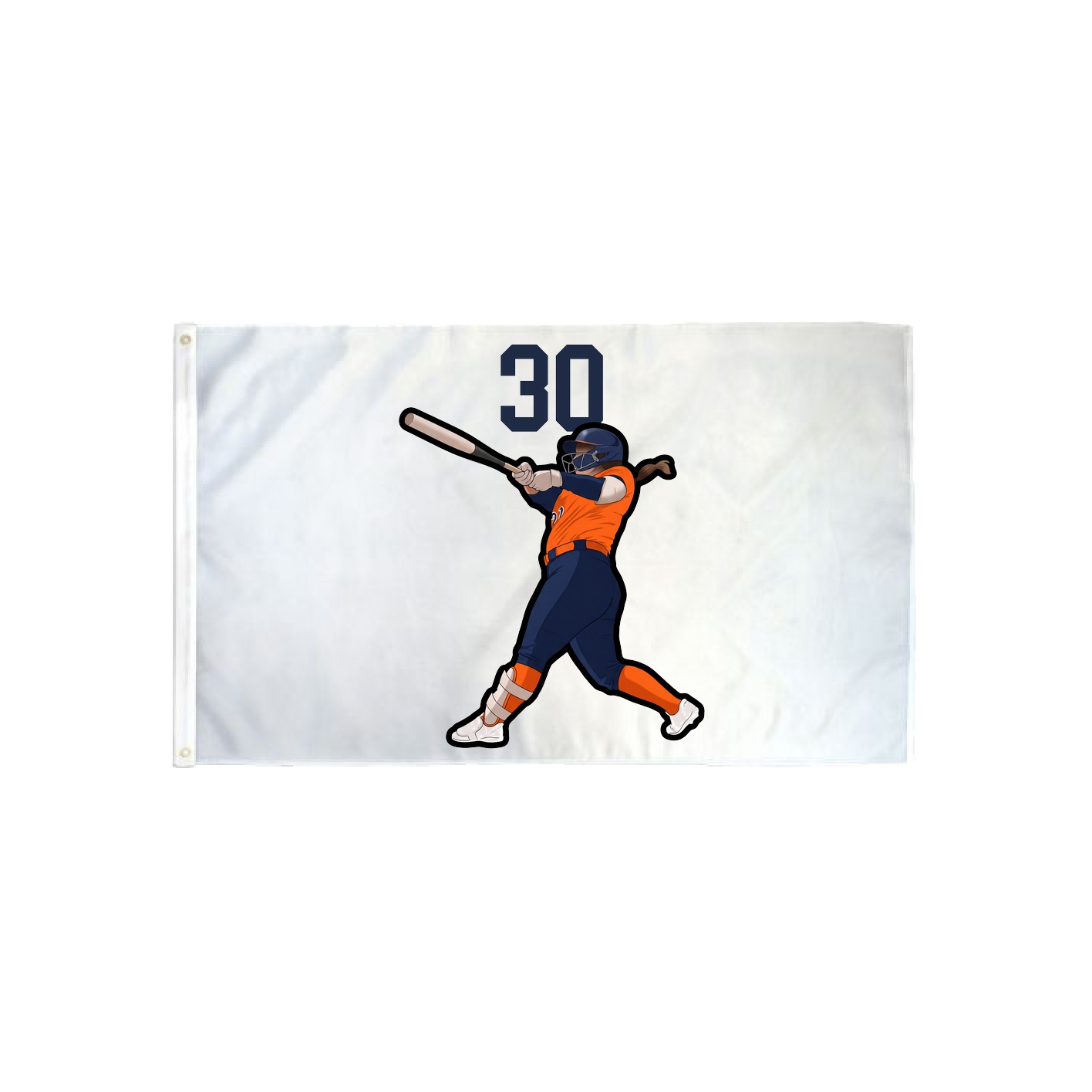 3x5 Flag — Number Top in Classic