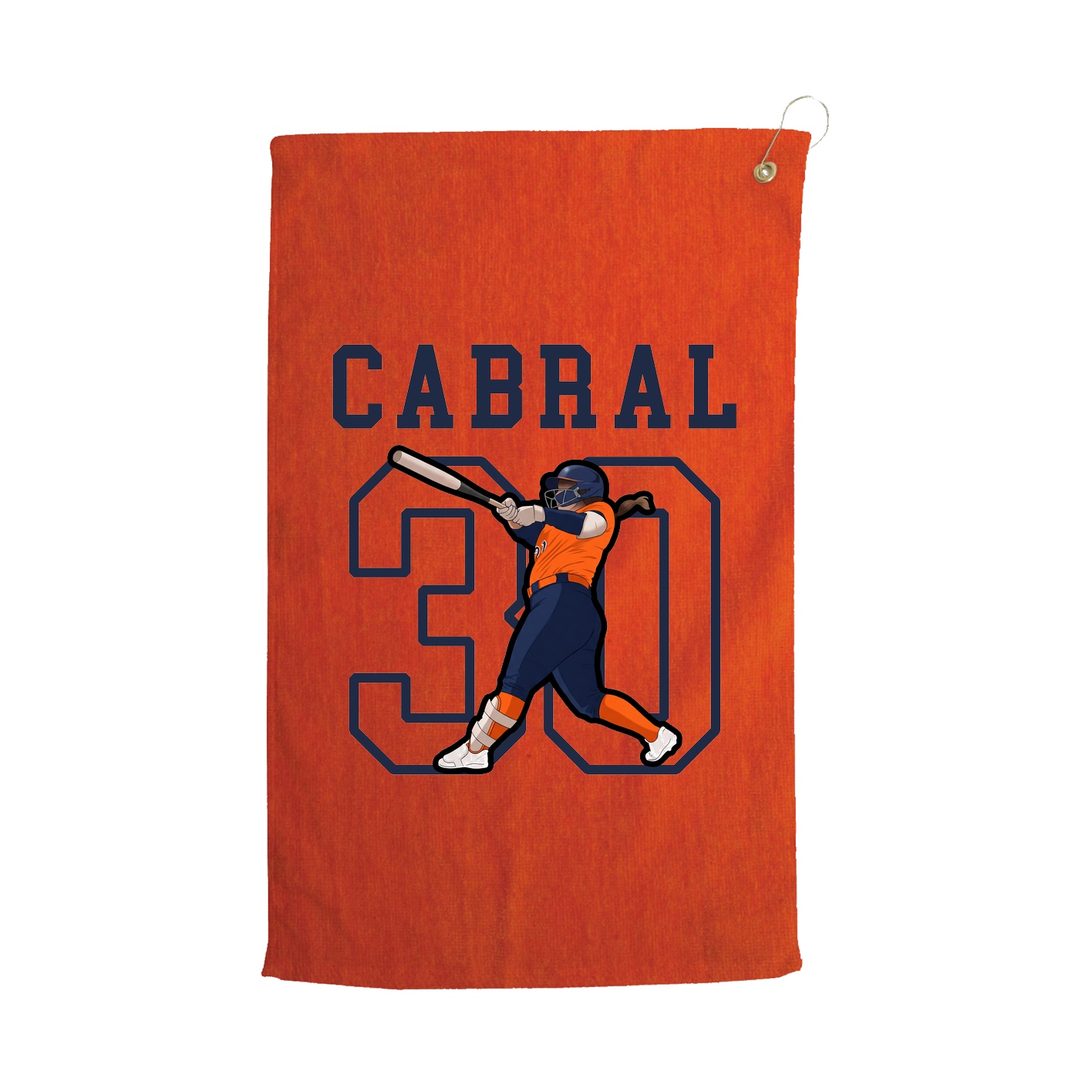 Golf Towel — Shirsey in Orange
