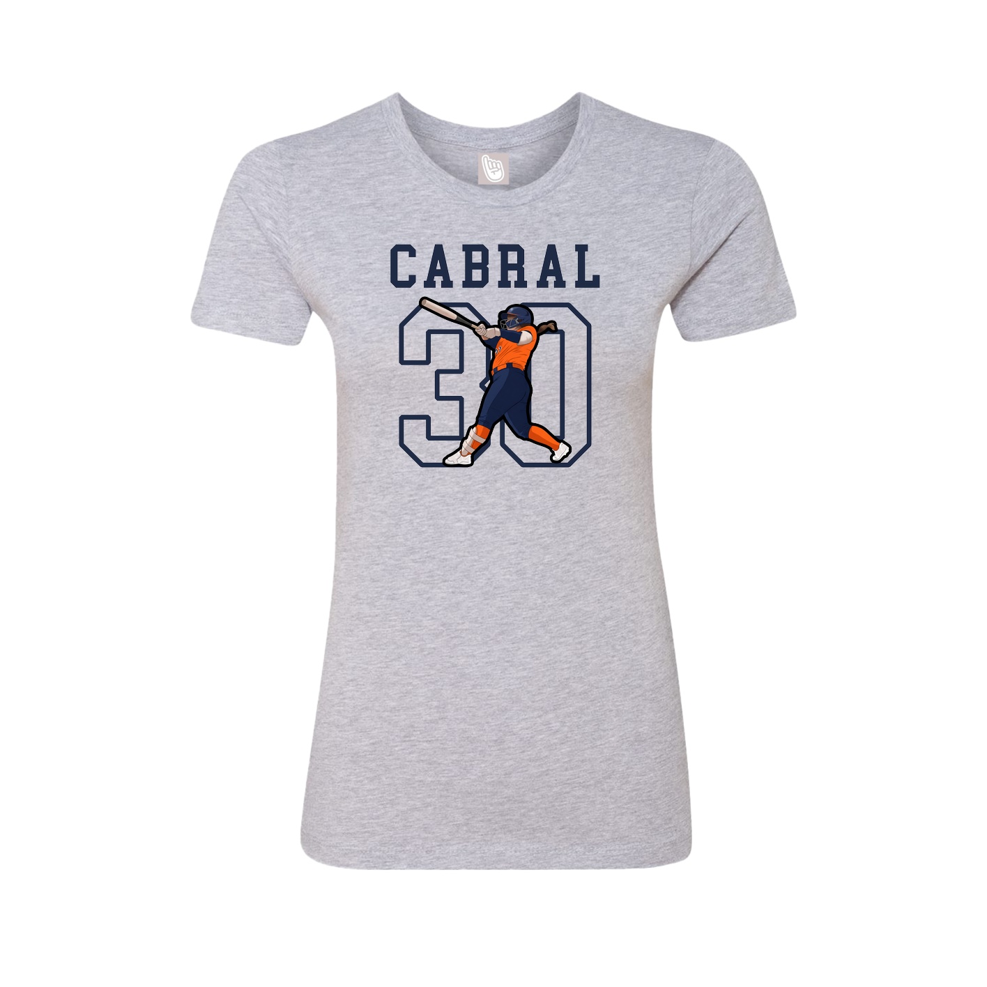Fitted Women's Tee — Shirsey in Grey