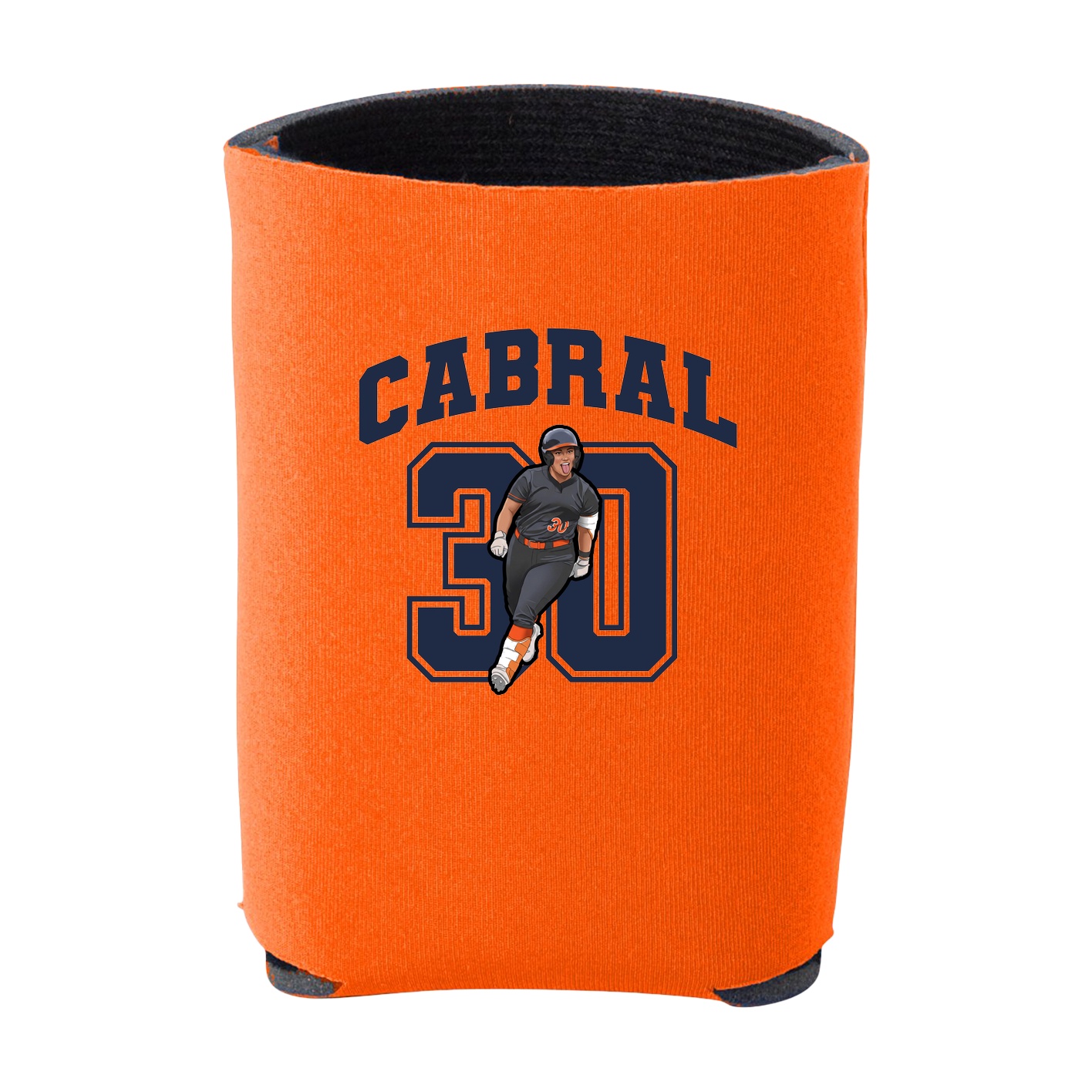 Can Holder — Number in Orange