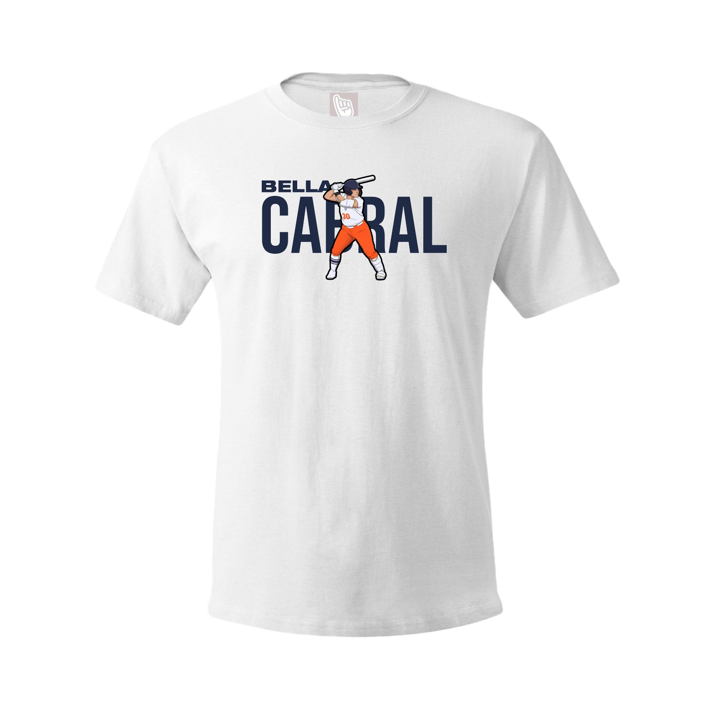 Tee — Player Name in White