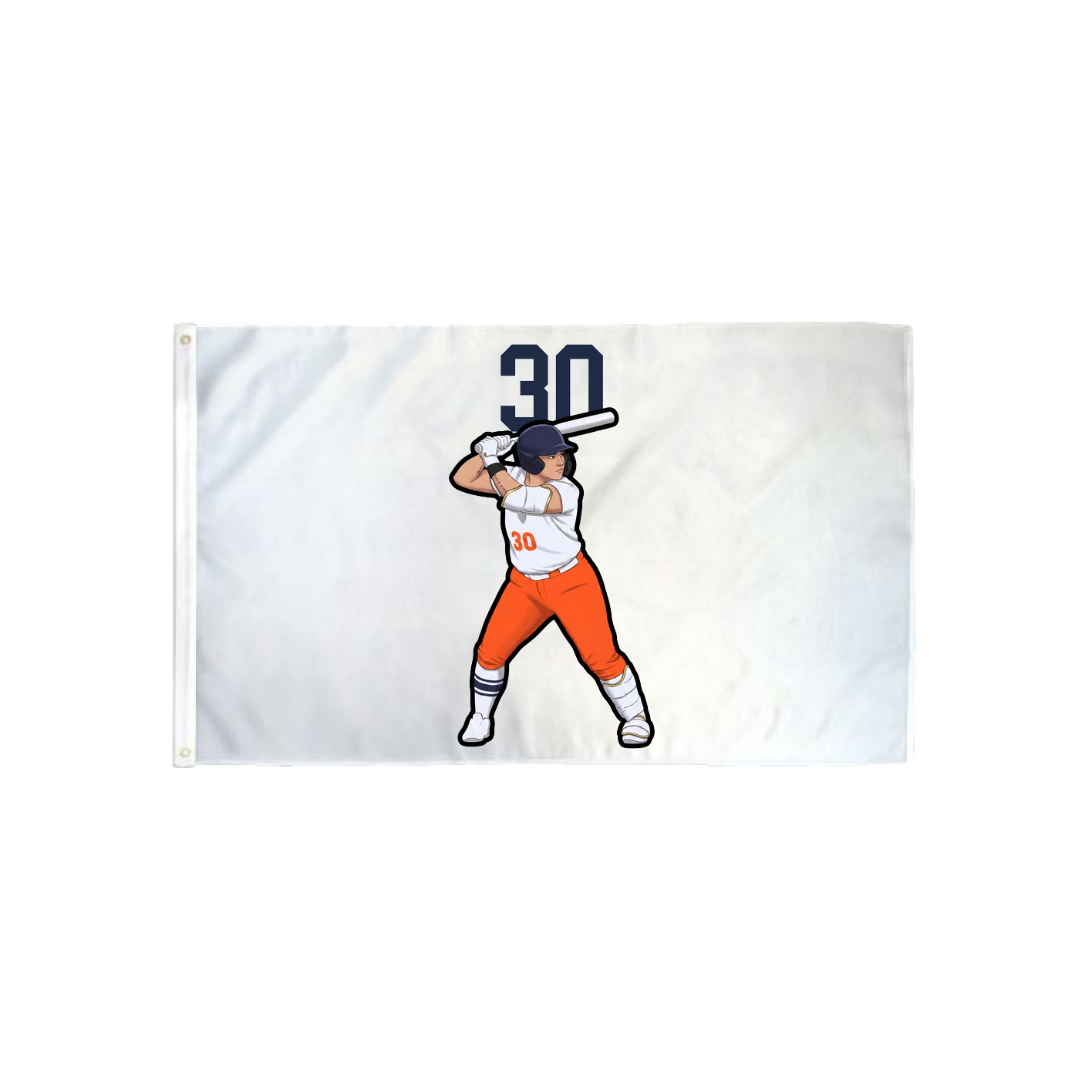 3x5 Flag — Number Top in Classic