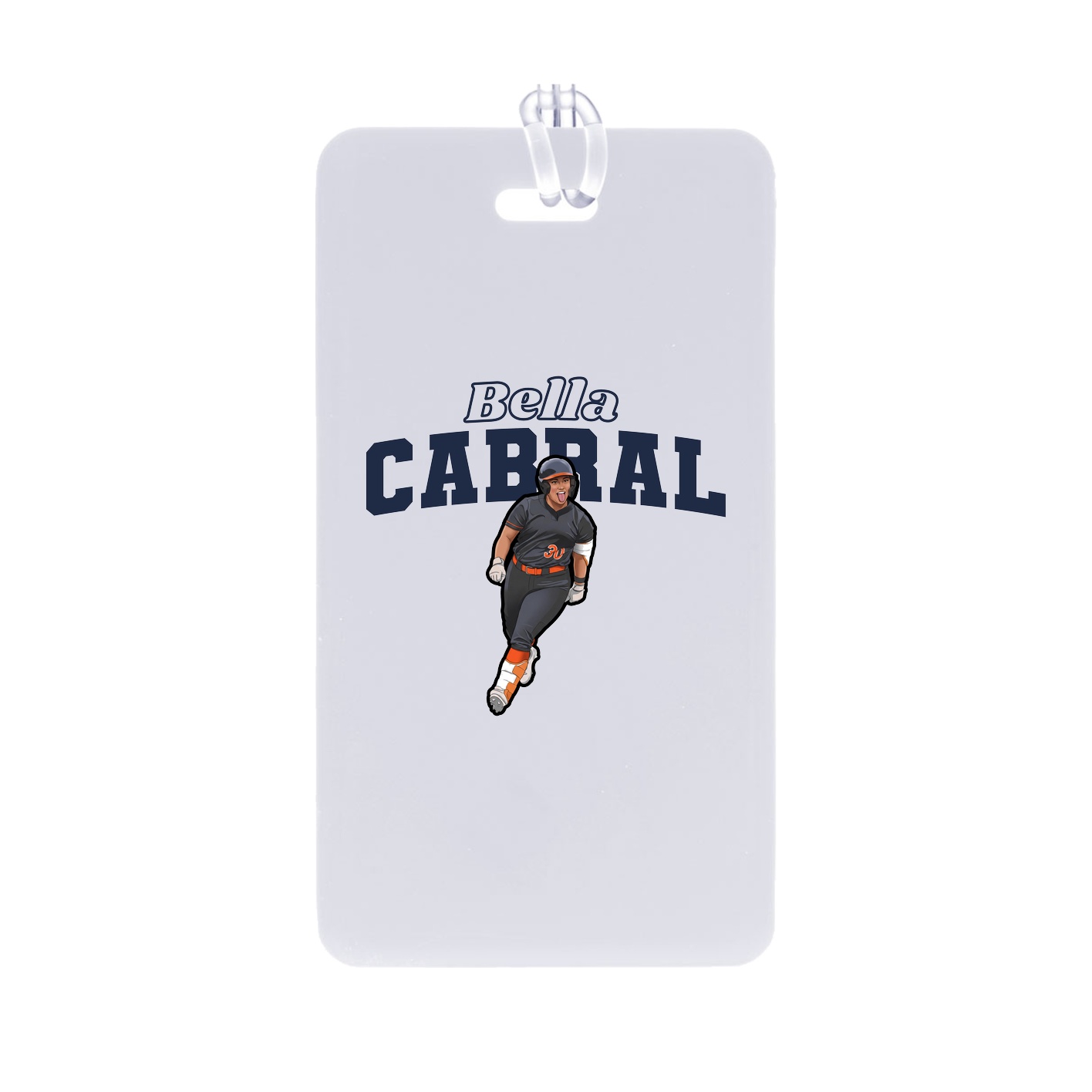 Bag Tag — Name Arch in Classic