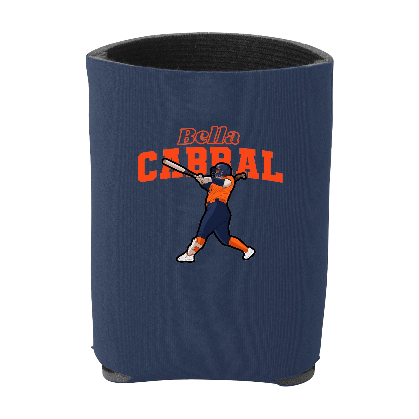 Can Holder — Name Arch in Navy