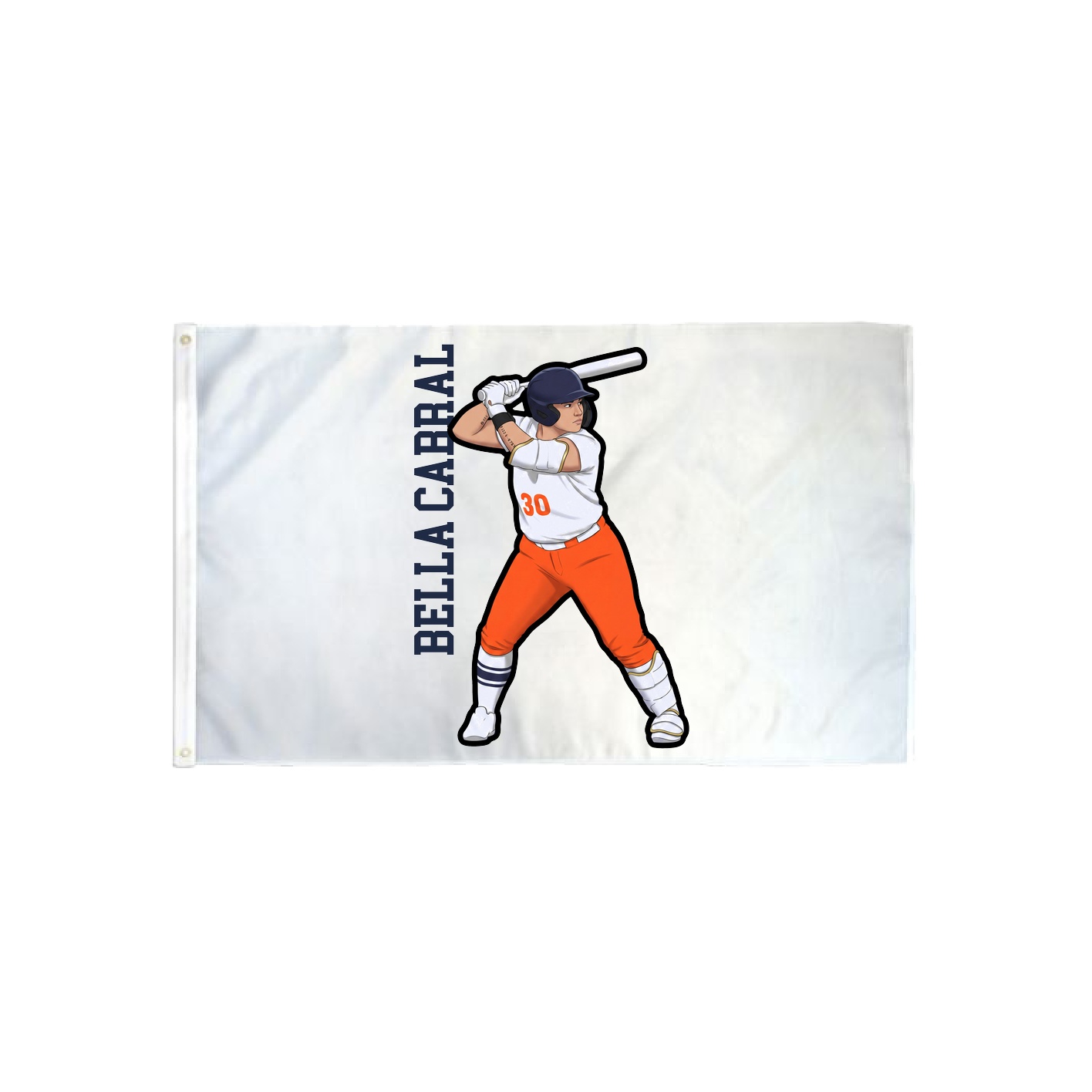 3x5 Flag — Name Vertical in Classic