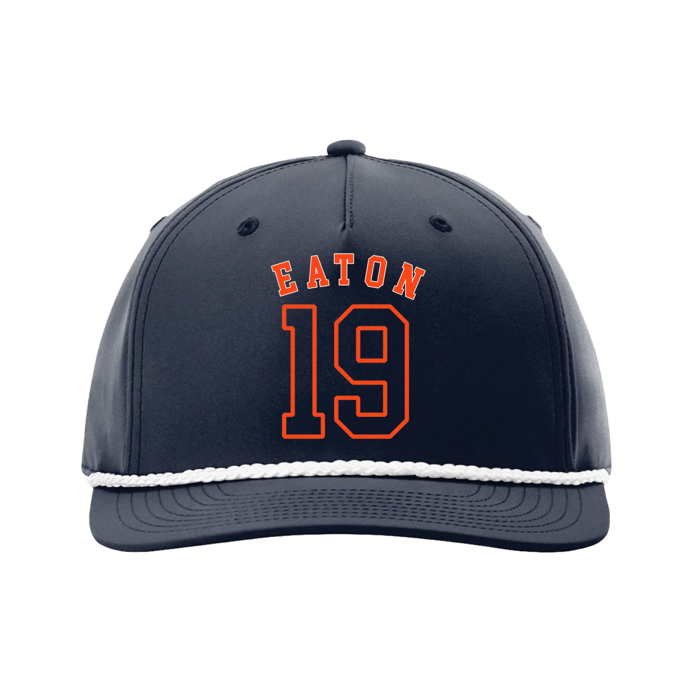 Five-Panel Classic Rope Cap — Shirsey Arch in Navy