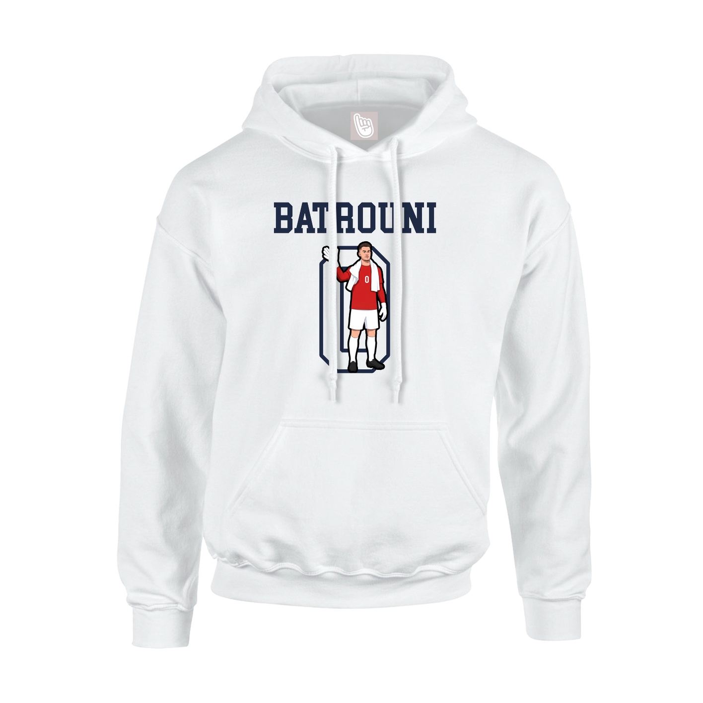 Youth Hoodie — Shirsey in White