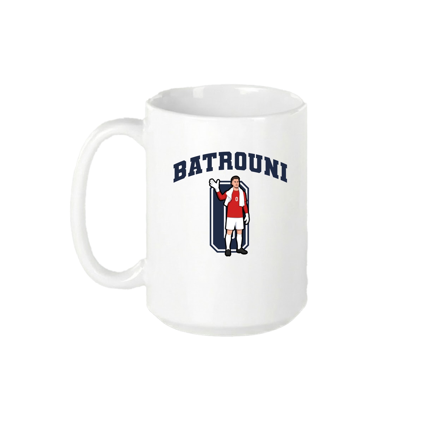 15oz Coffee Mug — Number in White