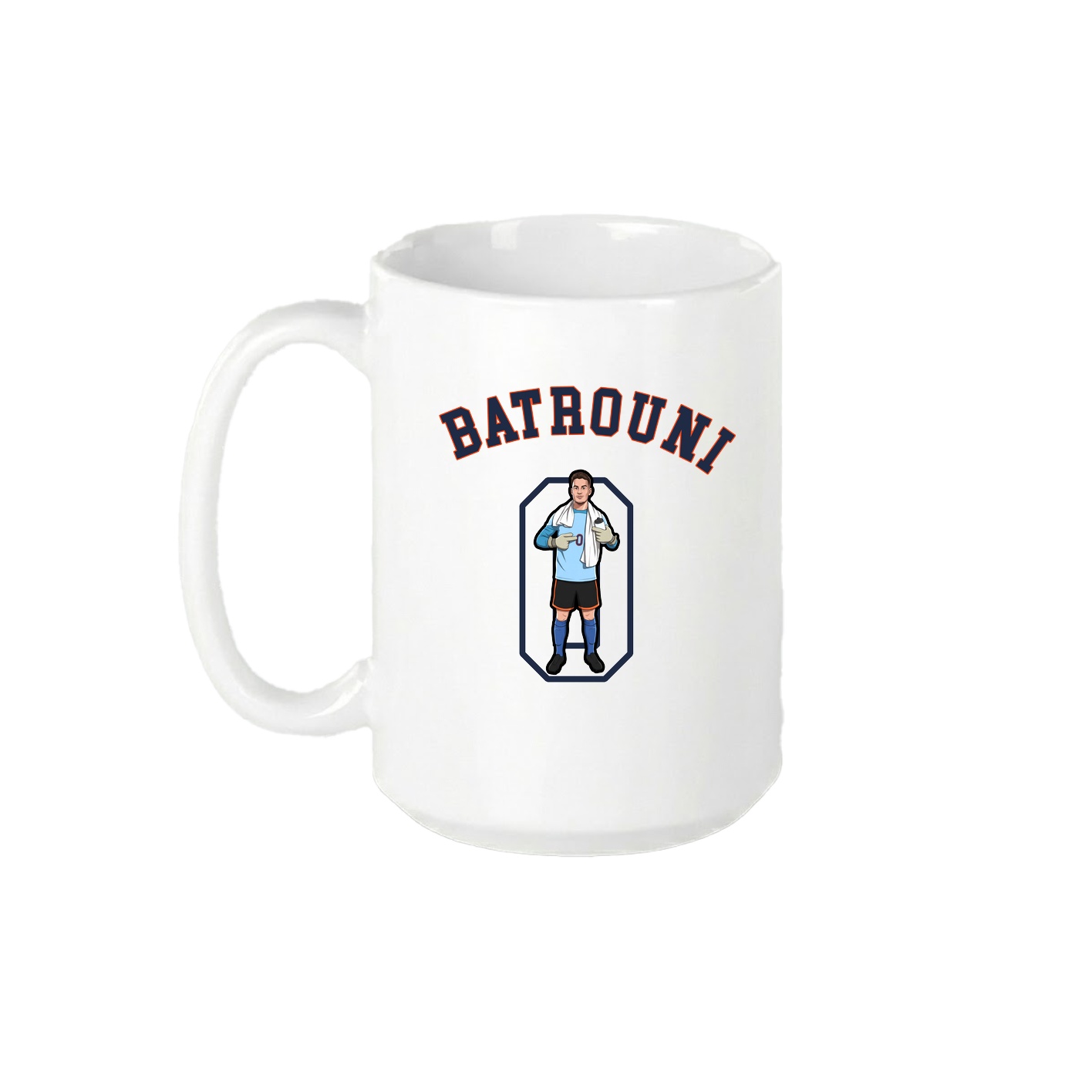 15oz Coffee Mug — Shirsey Arch in White