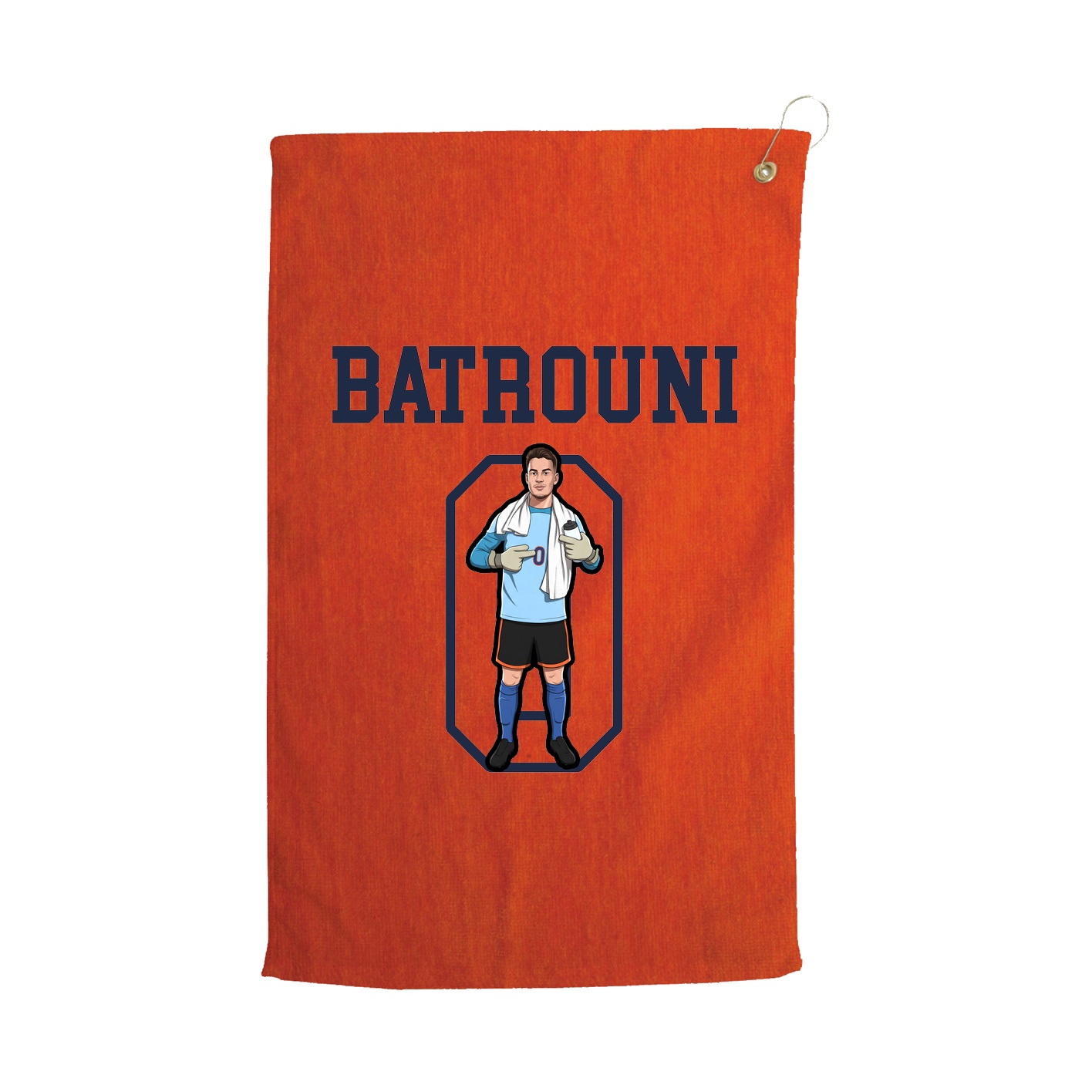 Golf Towel — Shirsey in Orange