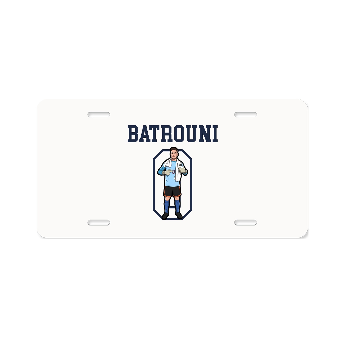 License Plate — Shirsey in Classic
