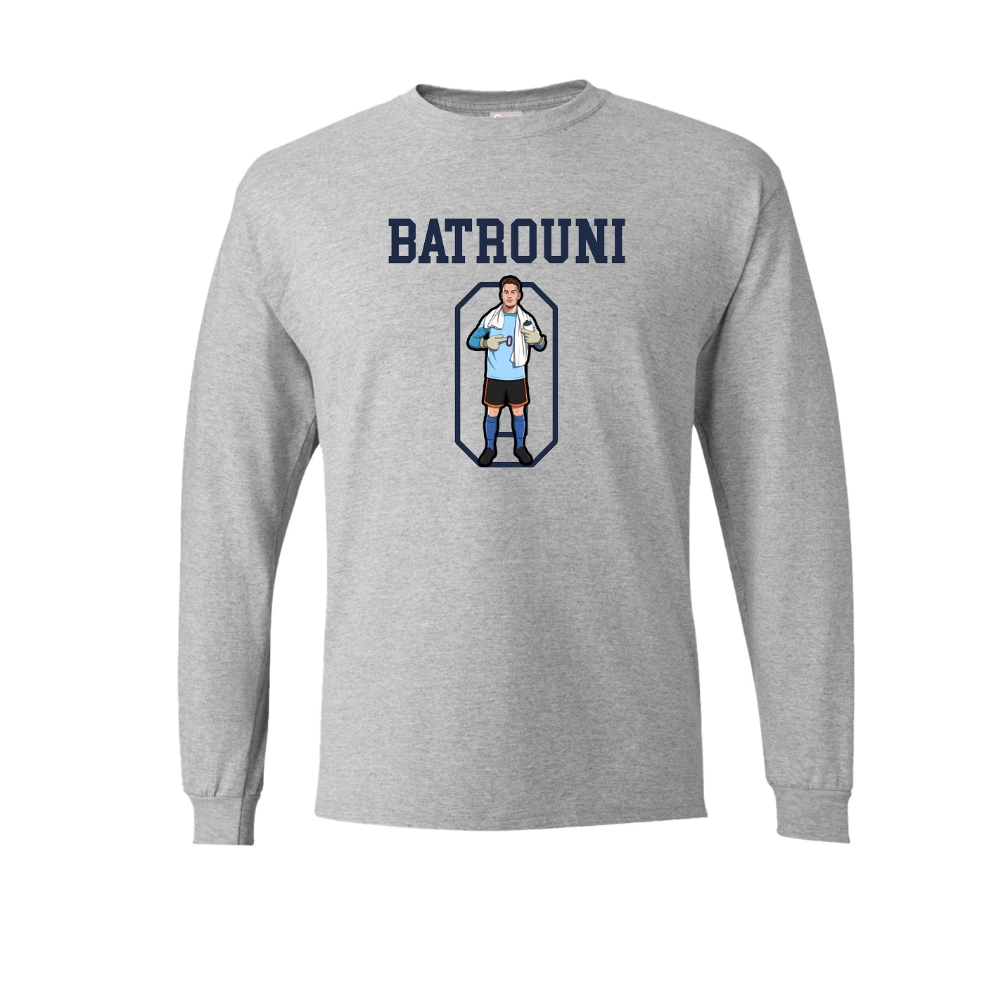 Long Sleeve Tee — Shirsey in Grey