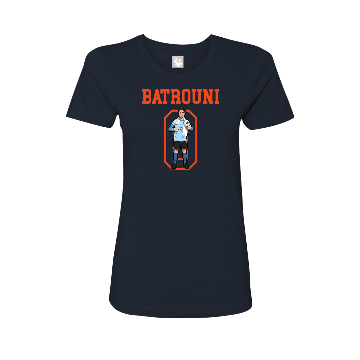 Fitted Women's Tee — Shirsey in Navy