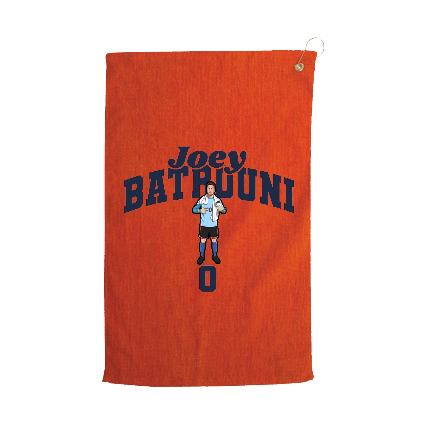 Golf Towel — Signature Arch in Orange