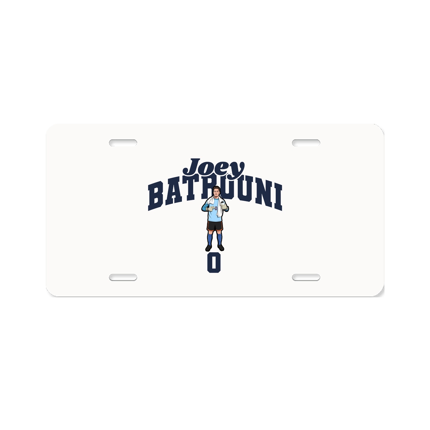 License Plate — Signature Arch in Classic