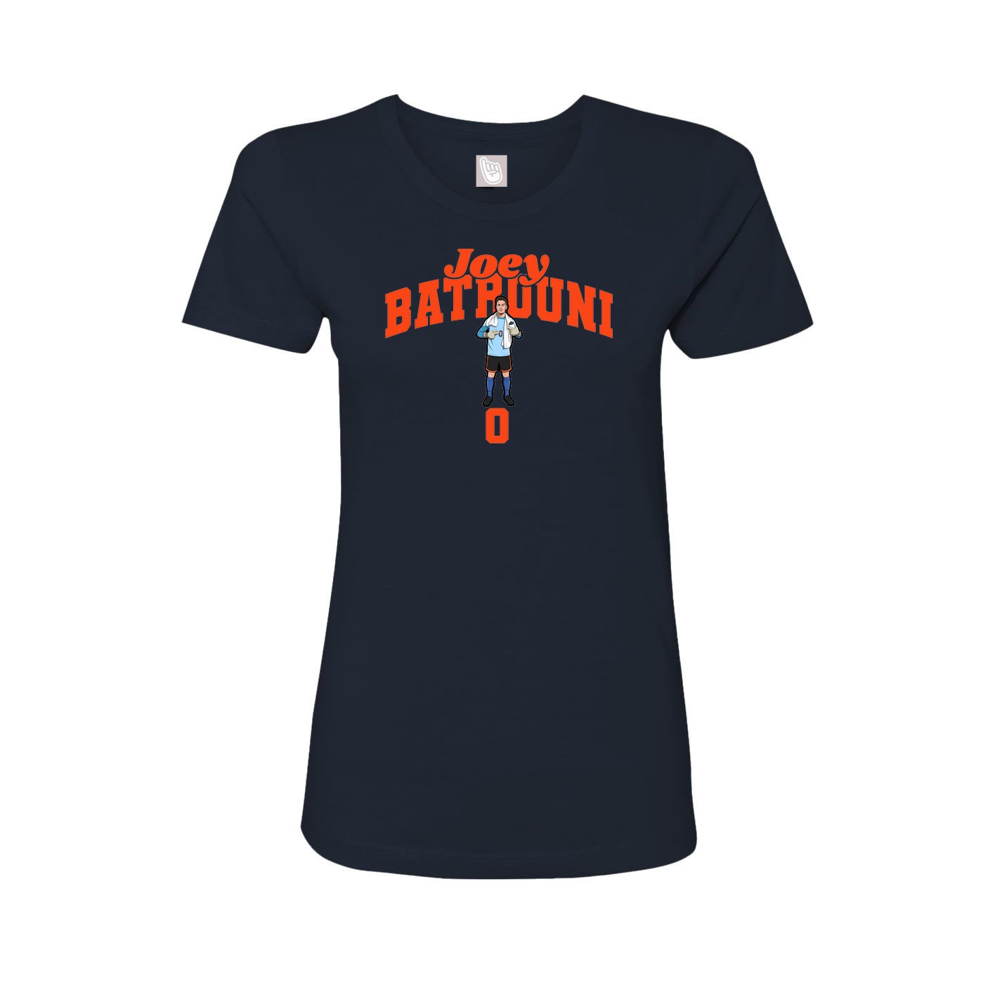 Womens Tee — Signature Arch in Navy