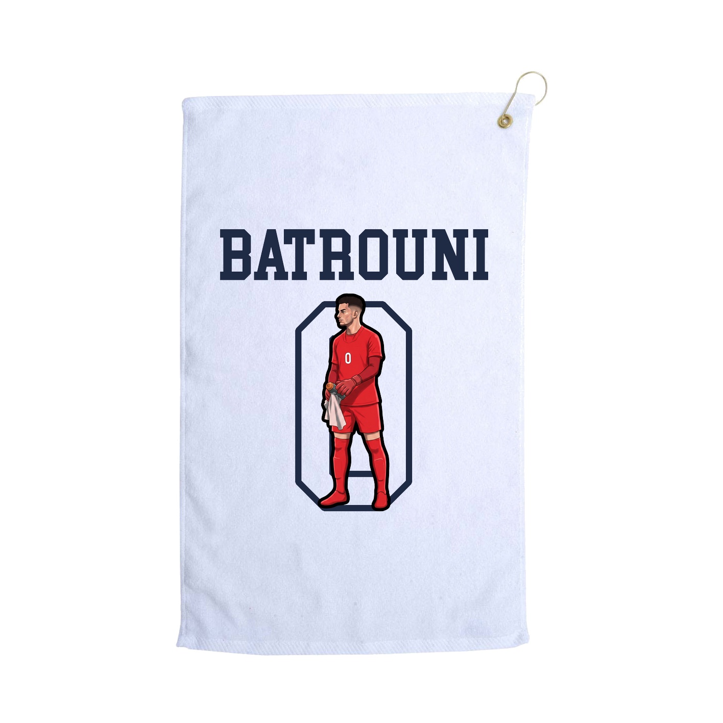 Golf Towel — Shirsey in White