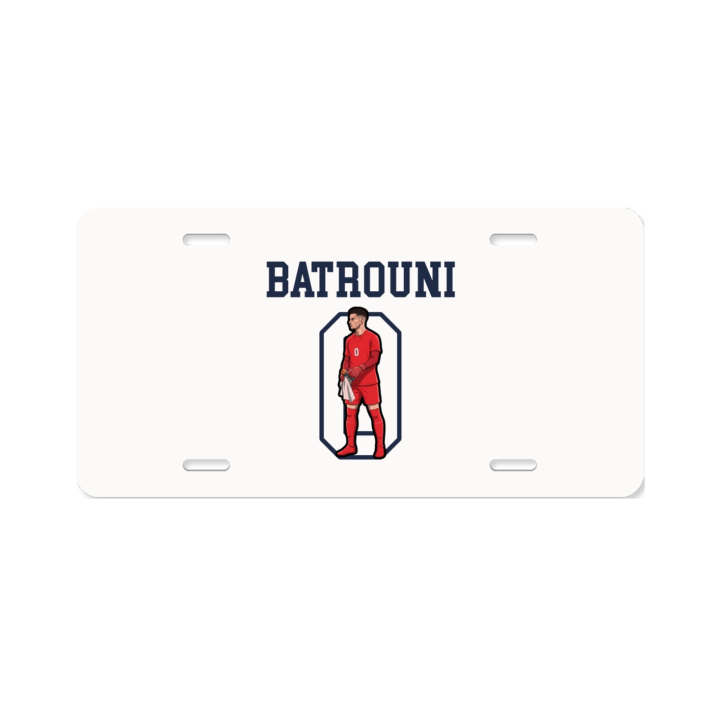 License Plate — Shirsey in Classic