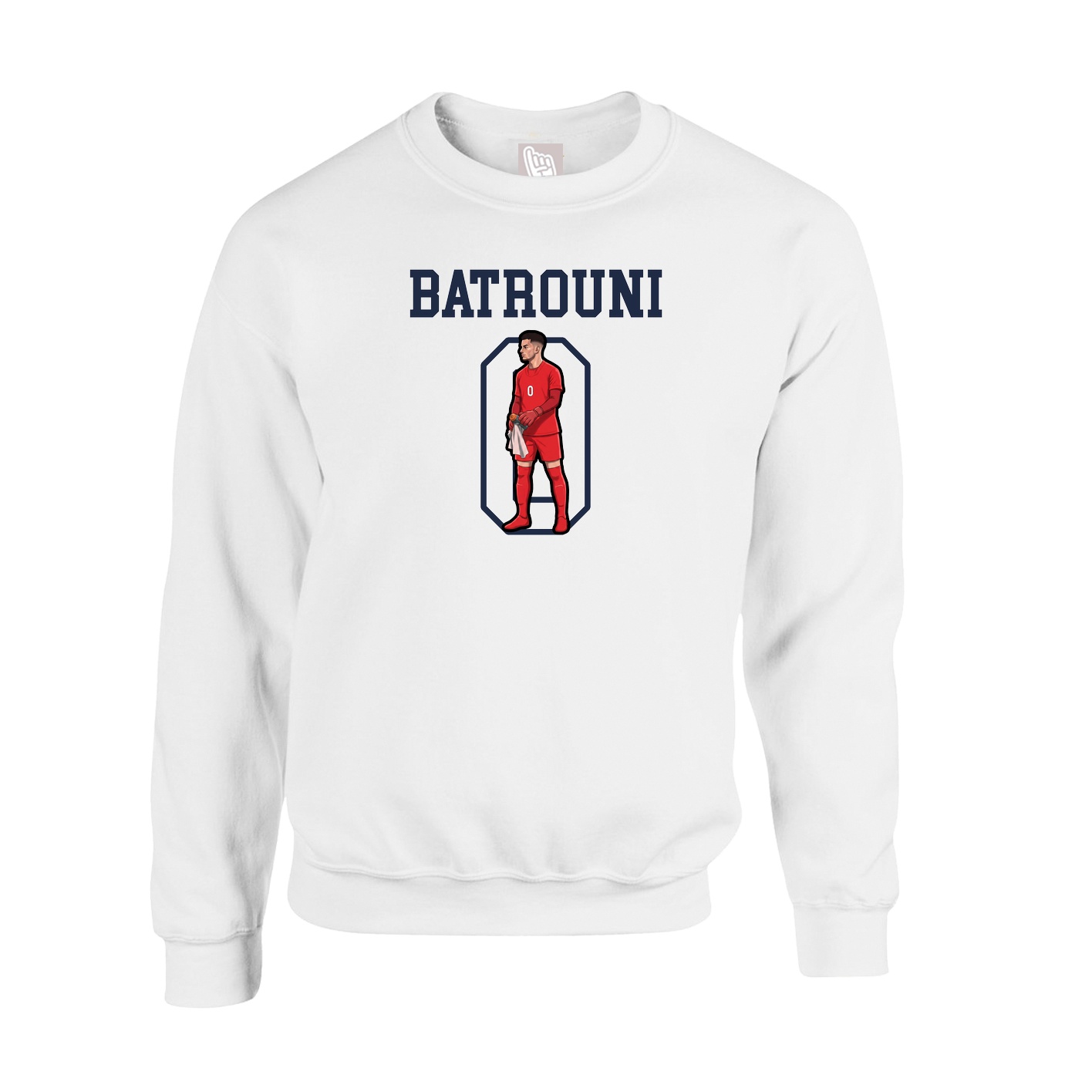 Fleece Crew — Shirsey in White