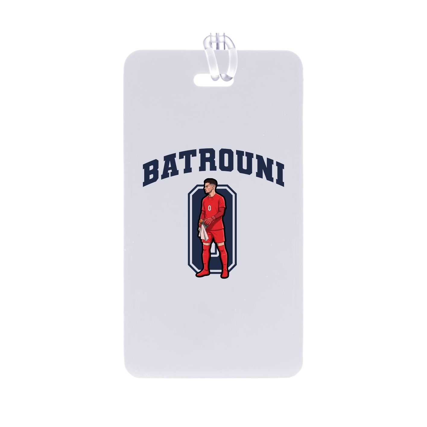 Bag Tag — Number in Classic