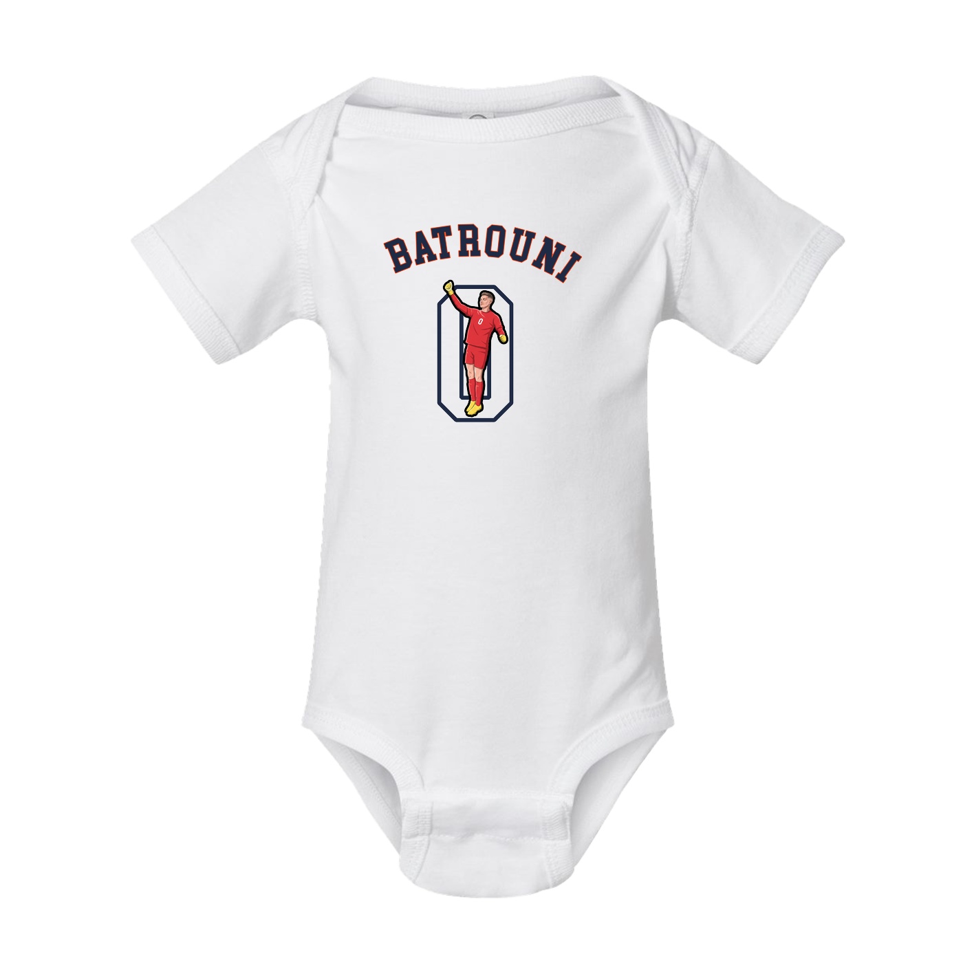 Baby Onesie — Shirsey Arch in White