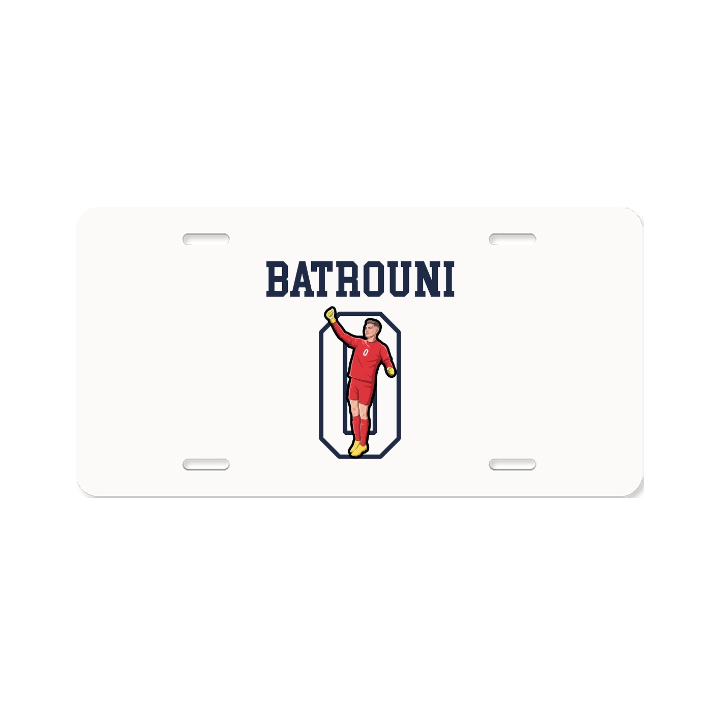 License Plate — Shirsey in Classic